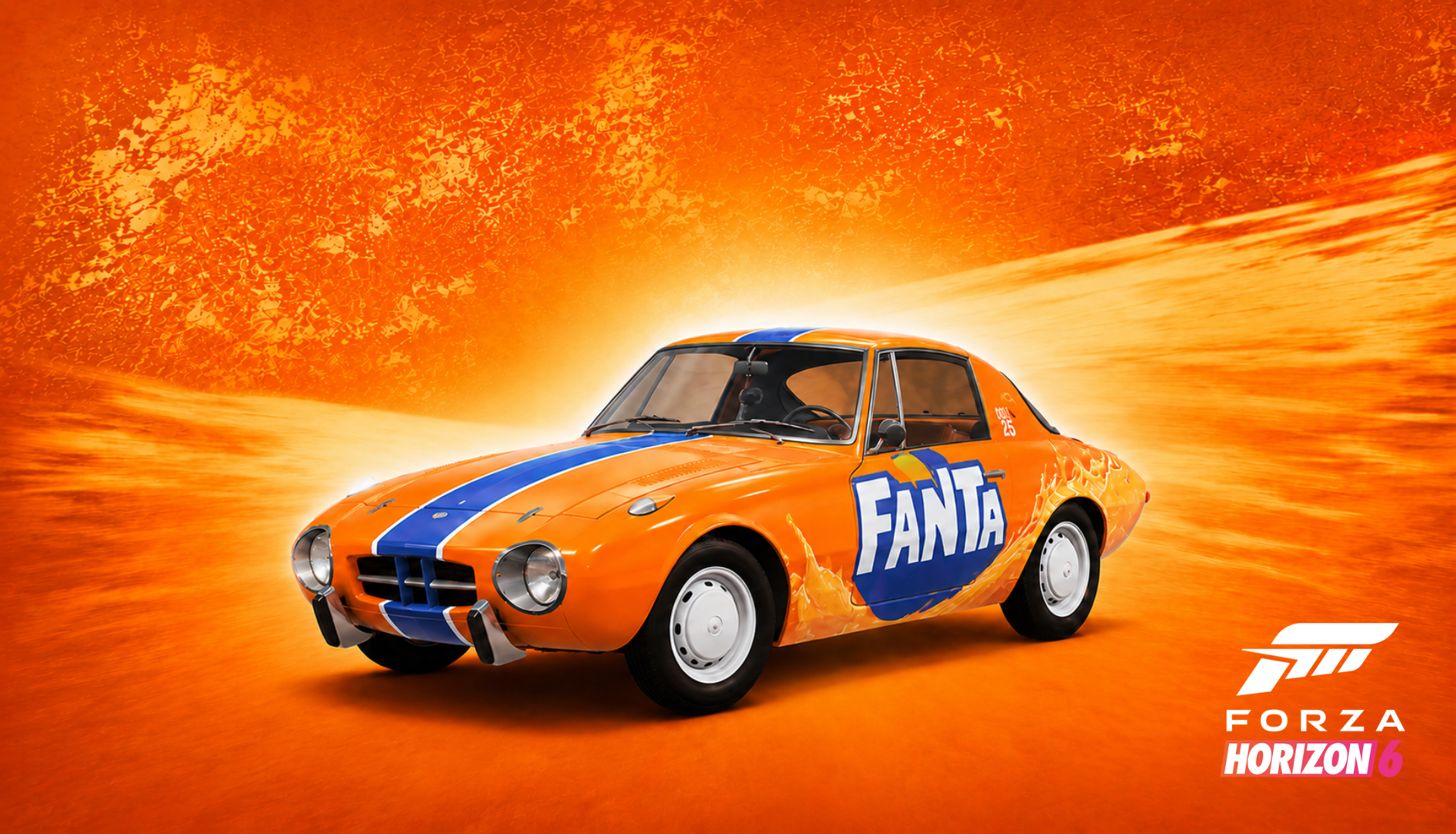 1966 Toyota Sports 800 Fanta Edition DLC Forza Horizon 6 (Xbox Series X/S, PC)