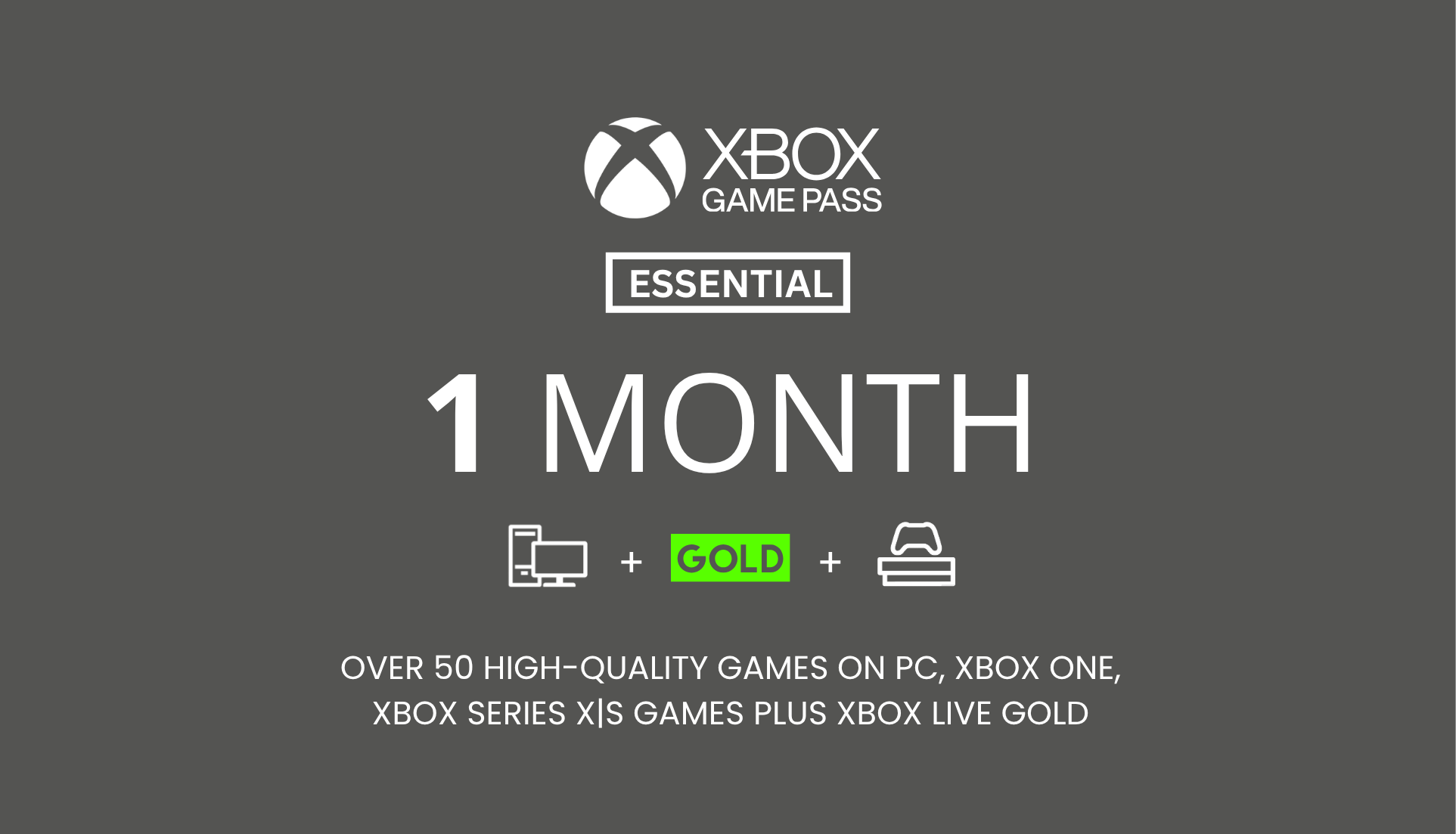 Xbox Game Pass Essential 1 Month